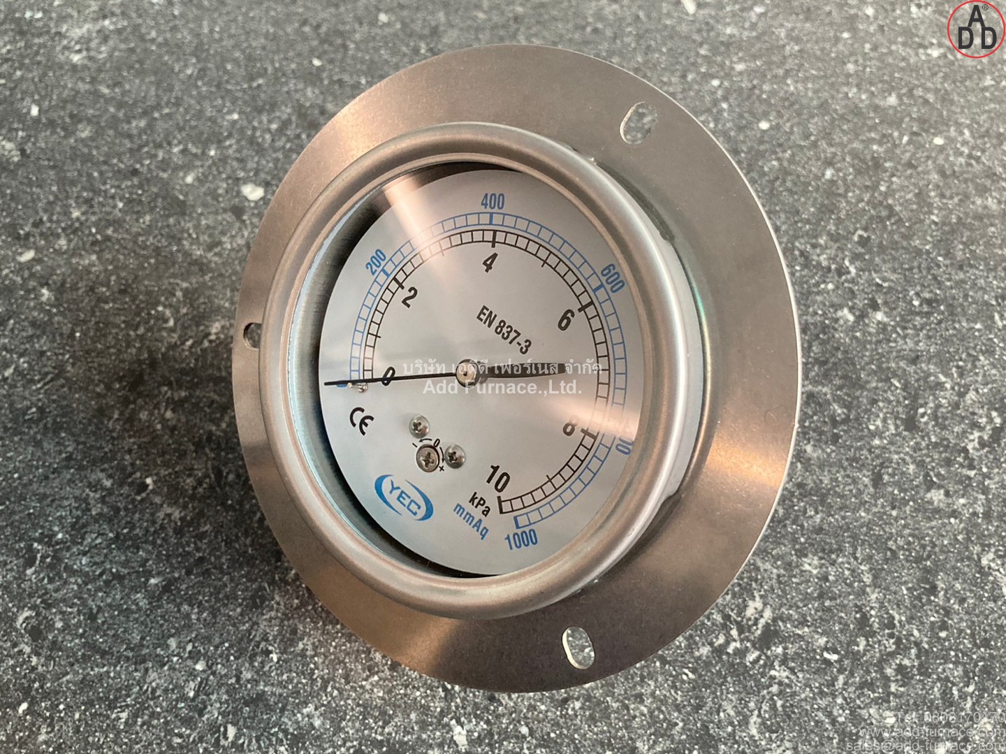 YEC Pressure Gauge 0-10kPa(3)